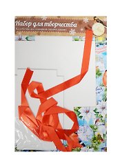 Набор для декорирования подарочной коробки «Снегири», 21х29.8 см, Арт Узор