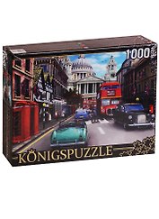 Пазл 1000 Konigspuzzle Доминик Дэвисон Лондонский собор (МГК1000-8232) (685х485мм) (3+) (коробка) (Konigspuzzle)