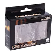 Набор LED-свечей (3 штуки) (пластик) (14х19 см)