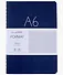 Записная книжка А6+ 60л кл. "Format. No 3" иск.кожа, интегр.переплет, тиснение фольгой - 0