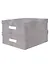 Короб M "BASIC" 10*26*35см, кашированный трехслойный гофро картон. Набор 2 шт. - 0
