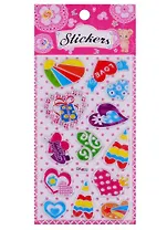 Наклейки ПВХ Сердца DF-139