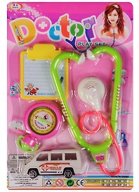 Игровой набор доктора с машинкой, Shantou Gepai