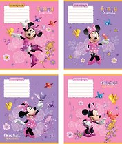Тетрадь 12л кл. "Mickey Mouse Club House for girls", Disney