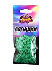Наполнение для слайма Лягушки  ТМ Slimer, пластик