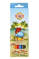 Карандаши цветные Koh-I-Noor, Birds, 18 цветов