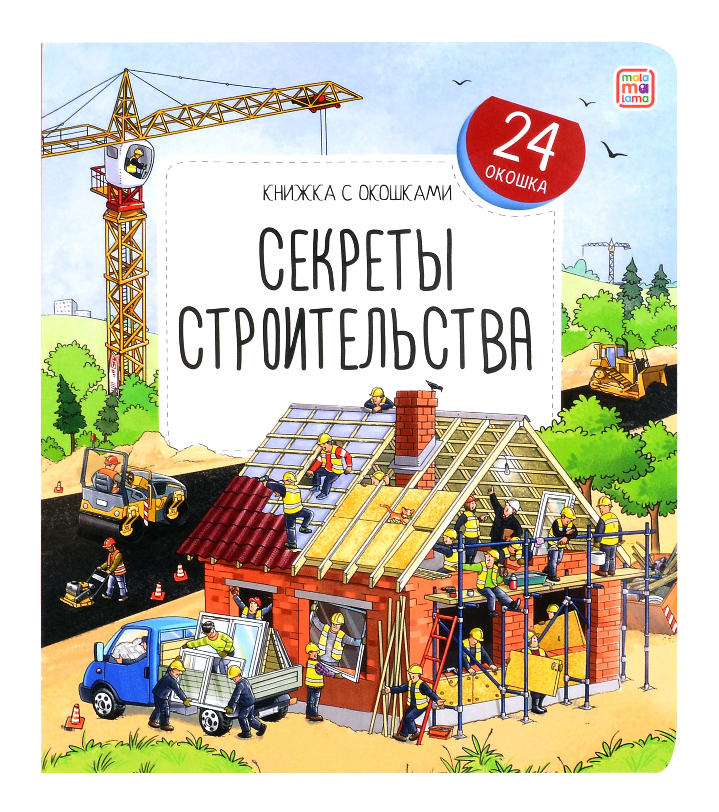 

Секреты строительства. Книжка с окошками