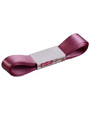 КТ Лента атласная 2см*4 ярда, 165- rosy mauve