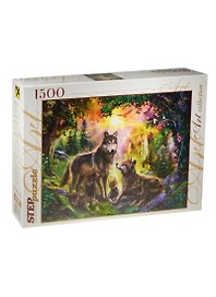 Пазл «Волки» 1500 элементов, Step puzzle