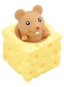 Игрушка-антистресс мяшка «Мышка в сыре», в ассортименте