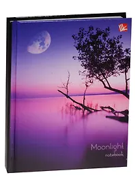 Записная книжка А6 80л "Пейзаж. Закат" 7БЦ, глянц. лам., Listoff