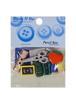 Набор пуговиц Assorted Items-Pencil Box (324) (упаковка)