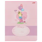 Тетрадь в крупную клетку Hatber, "Милые енотики", 12 листов, в ассортименте