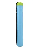 Тубус для чертежей телескопический D65мм L420-720мм на ремне, голубой