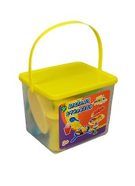 Набор для лепки Веселая столовая (3629) (10цв.х 25г.) (Altacto Clay) (3+) (ведро)