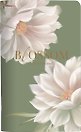 Тетрадь 48л кл. "Blossom", лотосы, карт.обл., ламинация, тиснение золотой фольгой, скрепка