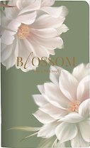 Тетрадь 48л кл. "Blossom", лотосы, карт.обл., ламинация, тиснение золотой фольгой, скрепка