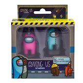 Набор фигурок-штампиков Among Us 3 серия, (герой робот), (4х11х13), (AU5315B) - 1