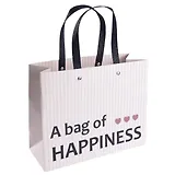 Пакет А4 24,5*19,5*9,5 "A bag of happiness" нейтр., бум.мат.ламинат