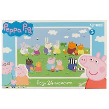 Пазл «Peppa Pig» 24 элемента, Origami