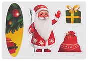 Мягкий 3D-конструктор. Дед Мороз