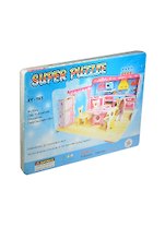 Конструктор 3D Волшебная кухня (XY-553) (124369) (20,7х18,8х14см) (Super Puzzle) (3+)