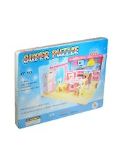 Конструктор 3D Волшебная кухня (XY-553) (124369) (20,7х18,8х14см) (Super Puzzle) (3+)