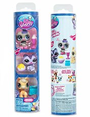 Игровой набор Три друга Ночной перекус (3 фигурки Енот Сова и Конь) (4+) (туба)