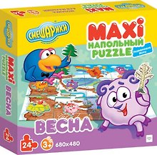 Пазл, Дрофа, Maxi, Смешарики, 24 элемента, напольный