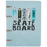 Тетрадь на кольцах в клетку Listoff, "Cute & Funny. Дизайн 14", 100 листов