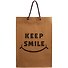 Пакет А4 "KEEP SMILE" черн.шрифт, крафт, нейтр. - 1