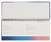 Планинг недатированный «Сияние», 56 листов, твердый переплет, настольный - Listoff - 2