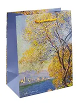 Пакет А5 23*18*10 "Антиб, вид из садов Салис" нейтр., бум.мат.ламинат