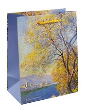 Пакет А5 23*18*10 "Антиб, вид из садов Салис" нейтр., бум.мат.ламинат