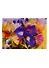 Алмазная мозаика ТМ Рыжий Кот (блестящ.) 30*40см Красивые сиреневые и желтые цветы, на подрамнике ST592) - 0