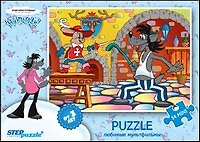 Пазл «Любимые мультфильмы 4» 54 элемента, мини, Step Puzzle