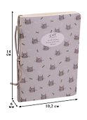 Записная книжка «Cat» А6, 58 листов, сшивка - 2