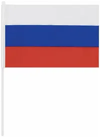 Флаг России ручной, полотно 30х45 см, Staff