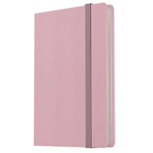 Записная книжка «Розовая вуаль» А7, 80 листов в линейку, экокожа, Joy Book
