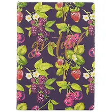 Ежедневник недатированный «Vision. Berries» А6, 80 листов, кожзам, Greenwich Line