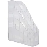 Лоток вертикальный "S-Wing" пластиковый, 75мм, дымчатый