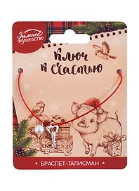 Браслет-талисман «Ключ к счастью», 27 см