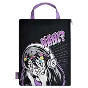 Папка для тетрадей "МАНГА ", молния, ручки, А4