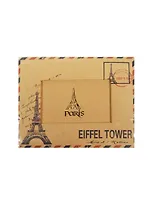 Фоторамка бумажная Париж башня крафт (23х18,5)
