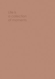 Ежедневник недат. А5 176л "EVERY DAY. Moments" 7БЦ, ламинация Soft Touch, цв.срез, дизайн. форзац, офсет