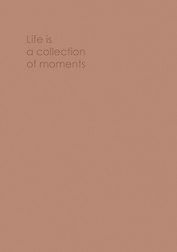 Ежедневник недат. А5 176л "EVERY DAY. Moments" 7БЦ, ламинация Soft Touch, цв.срез, дизайн. форзац, офсет