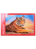 Пазл Большой тигр на закате Greate me 1500 элементов ГИП1500-0628