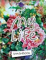 Смэшбук c наклейками «My life», 160 страниц, 16.4 х 21 см