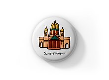 Значок Assorti SPB Saint Isaac (Санкт-Петербург) (ZZS-01266)