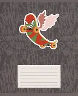 Тетрадь в клетку Listoff, Street style, 24 листа